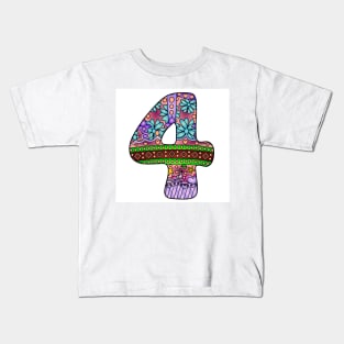 Alphabet 177 (Style:1) Kids T-Shirt